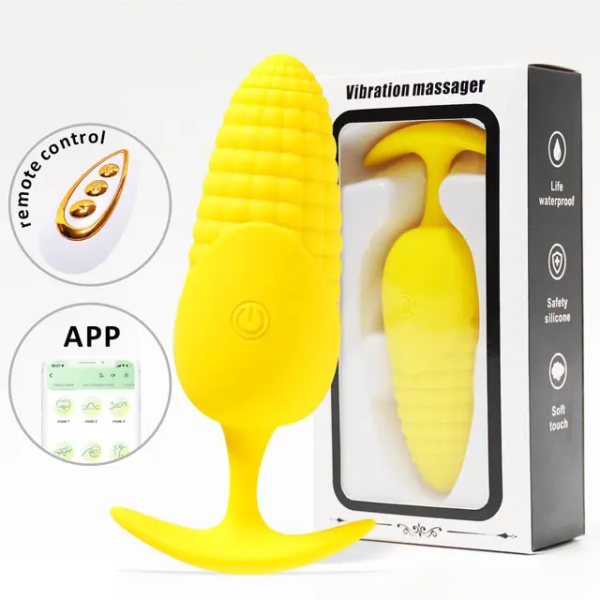 Passionate Corn Wearable Anal and Panty Vibrator