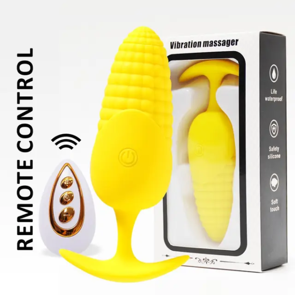 Passionate Corn Wearable Anal and Panty Vibrator