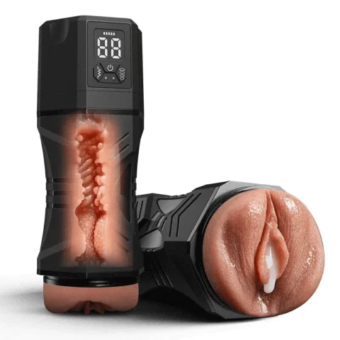 Five Suction Levels and Nine Vibration Modes in an Air Pulse Automatic Masturbator for Men