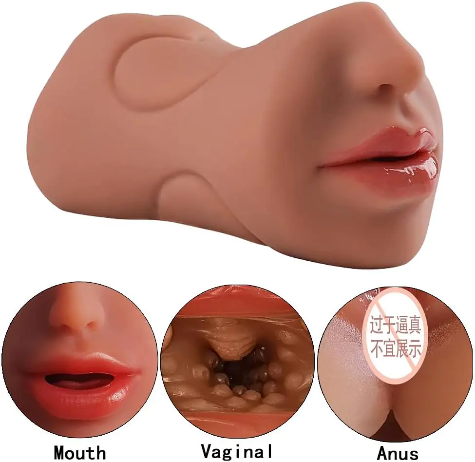 Passionate 3 In 1 Realistic Double Ended Pocket Pussy