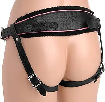 Pink Harness Strap On Belt