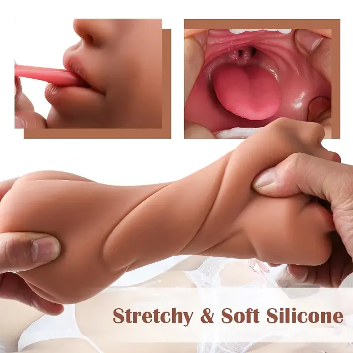 Passionate 3 In 1 Realistic Double Ended Pocket Pussy