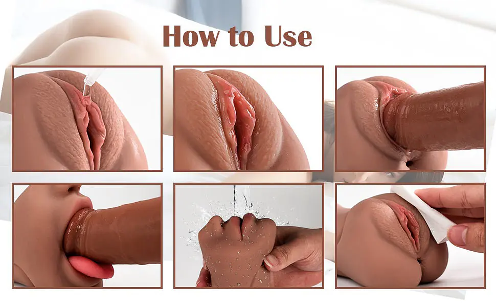 Passionate 3 In 1 Realistic Double Ended Pocket Pussy
