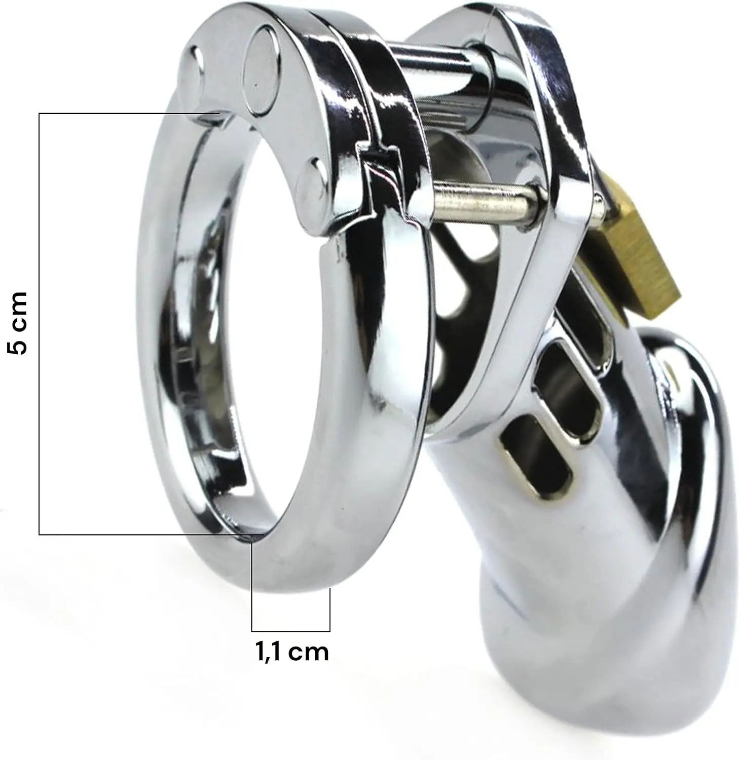 Passionate Titan Grip Metal Chastity Cage