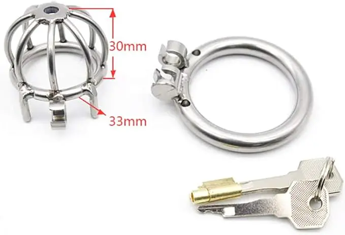 Passionate Vice Vault Stainless Steel Chastity Cage